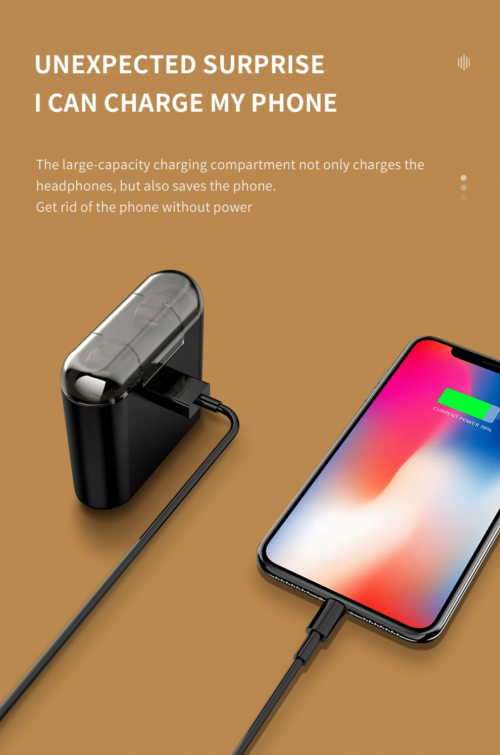 2019 Best Christmas gift Single Ear X18 TWS Button Wireless BT Earphones, BT5.0 Charging Bin Stealth Sports Headphone - ANKUX.COM
