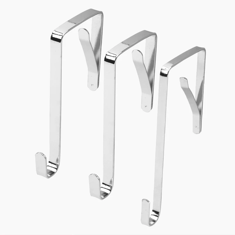 Over The Door Hooks Metal Door Hanger Z Hooks Sturdy Over Door Hooks For Hanging Clothes,Towels