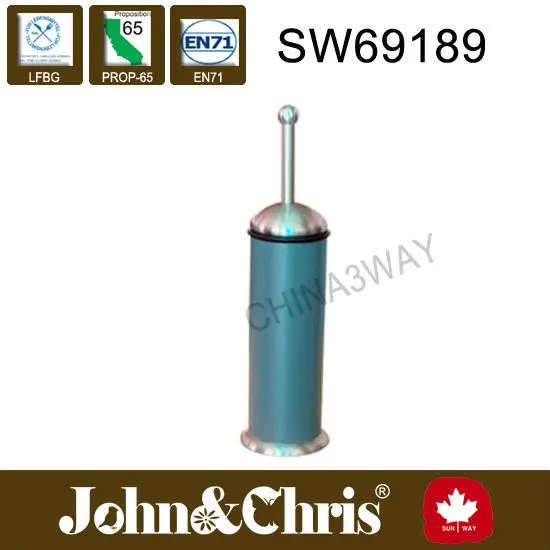 Round Shape Toilet Brush Holder,Powder Coating+