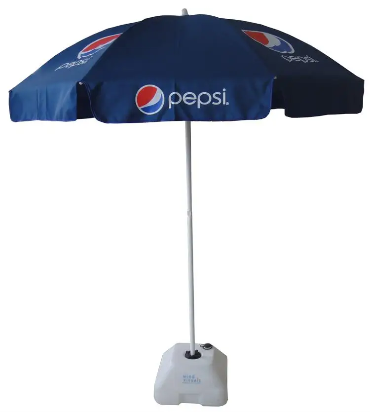 OEM logo printed  beach umbrella sea umbrella big size outdoor sombrilla promotional umbrella with company logo