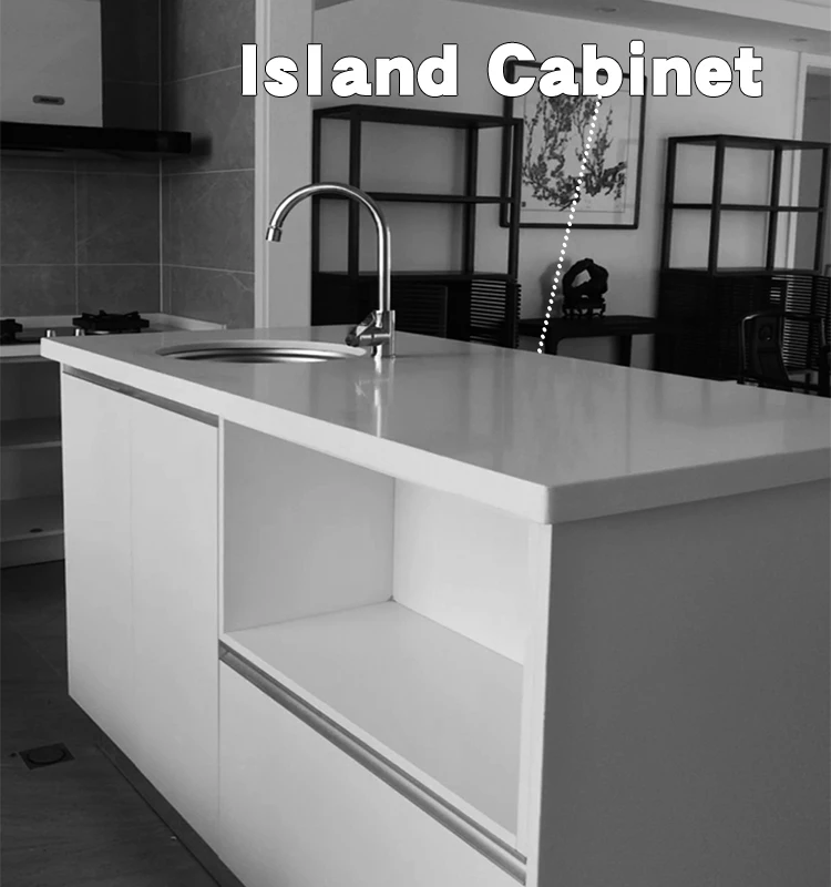 Unidad De Armario De Madera De Cocina,Muebles Pequeños De Chapa Moderna