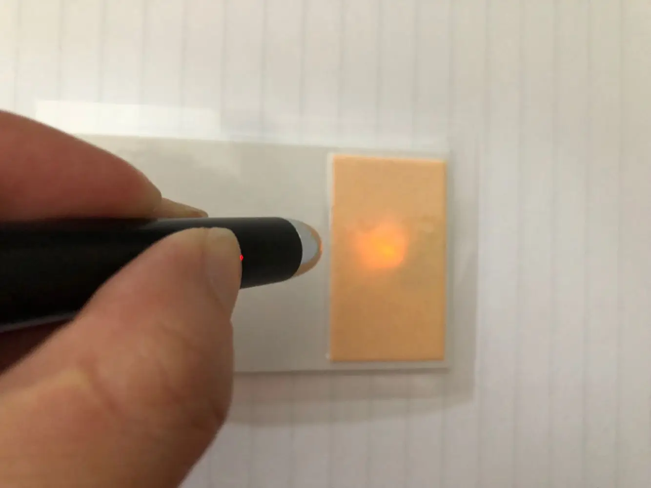 Oem Near Infrared 8001550 (0.71.4 Um) Ir Detector Card For Laser Beam