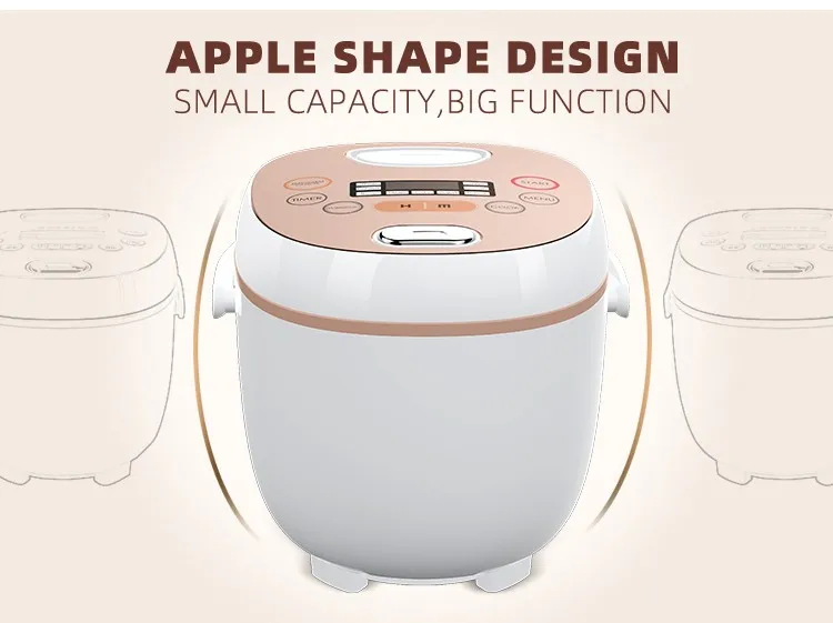 dubai small rice cooker CE Rohs 2L travel multi function portable