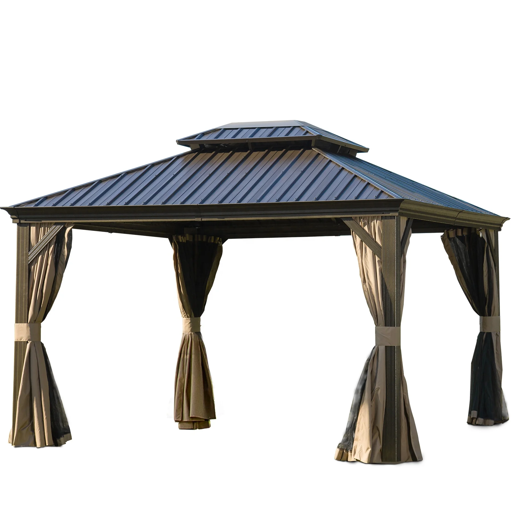 Multifunctional Steel 3x3 Outdoor Gazebo 10x14 Made In China - Buy ...