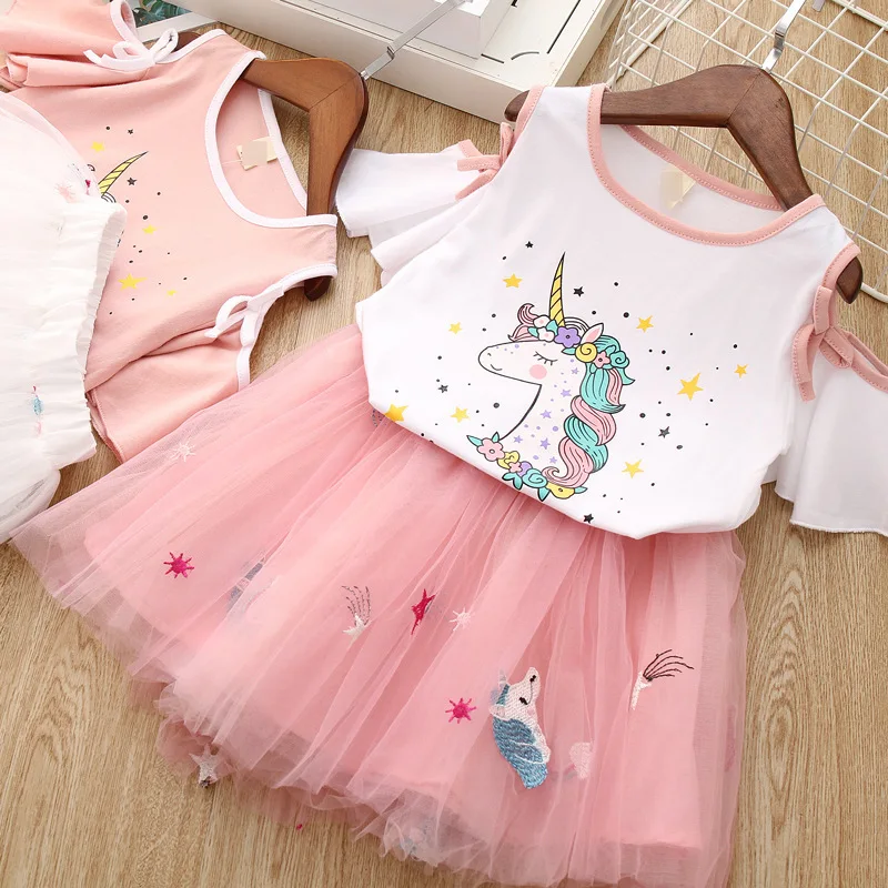 Wholesale Fashion Cute Kids Children Beautiful Summer Clothing Top And ...