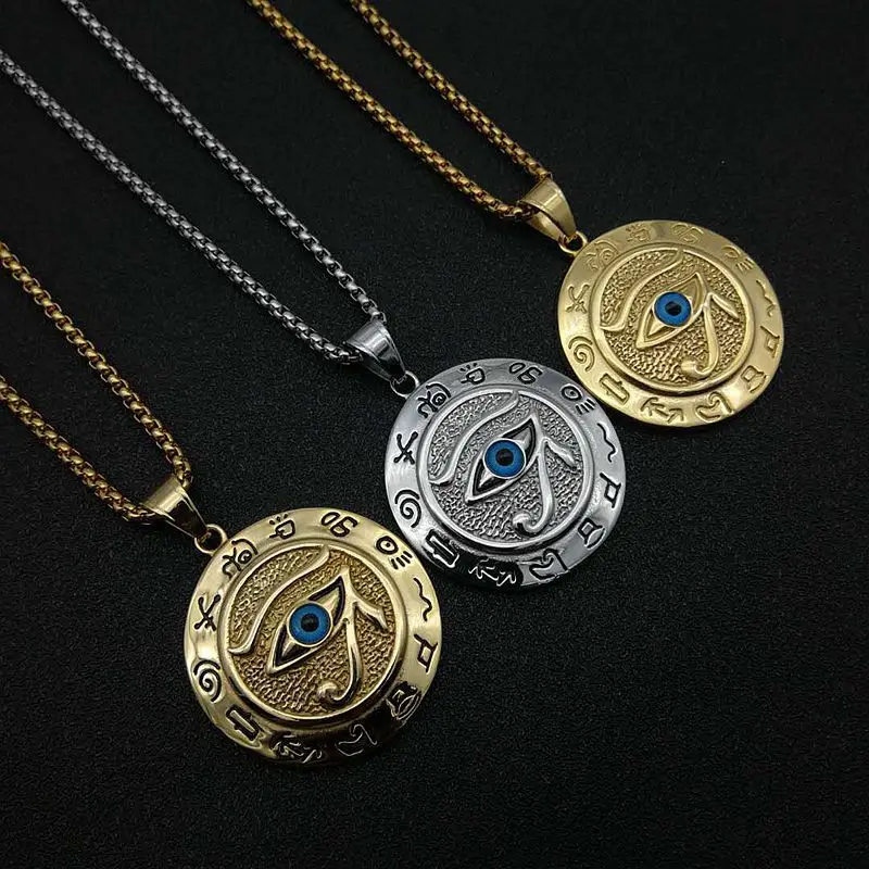Stainless Steel Necklace Gold Plated 