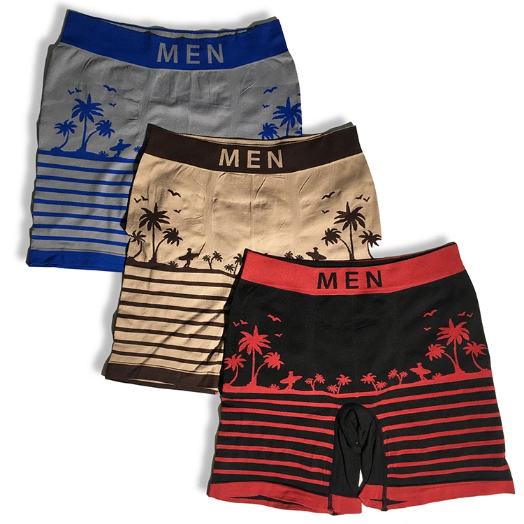 men's seamless boxer shorts