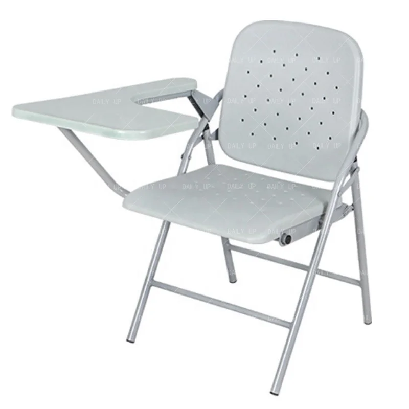 Hdpe Folding Chair Desk Combo Blow Plastic School Chair With