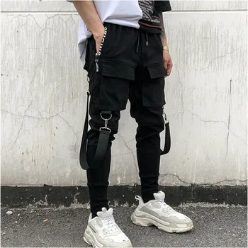 ripped cargo joggers