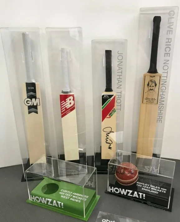 Vonvik Custom Made Acrylic Display Case For Swords Cricket Bat Display