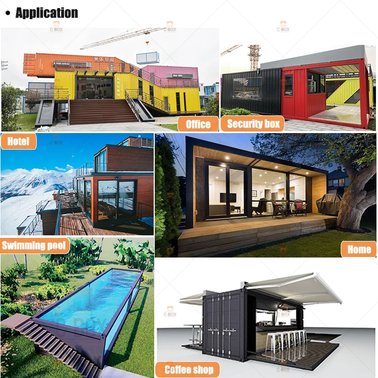 Shipping Container Prefabricated Home House Container 20/40 Ft Shipping