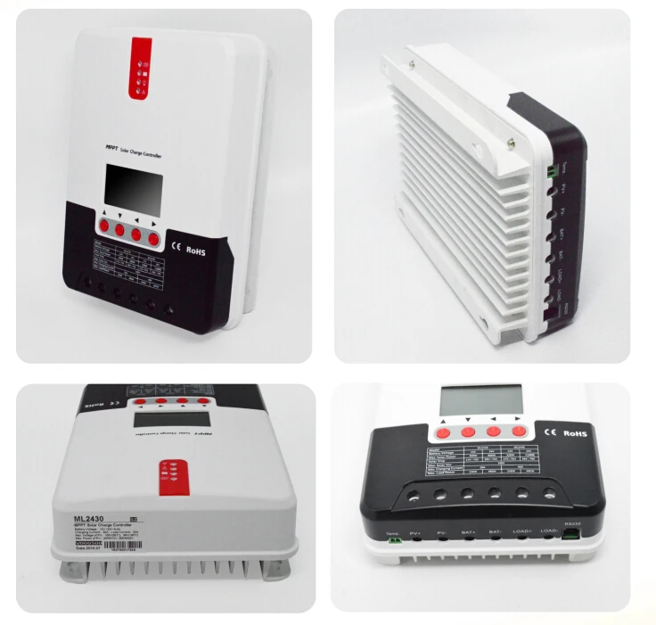 SRNE Bluetooth 48V 60A mppt solar charge controller with LCD screen for solar energy system 100a