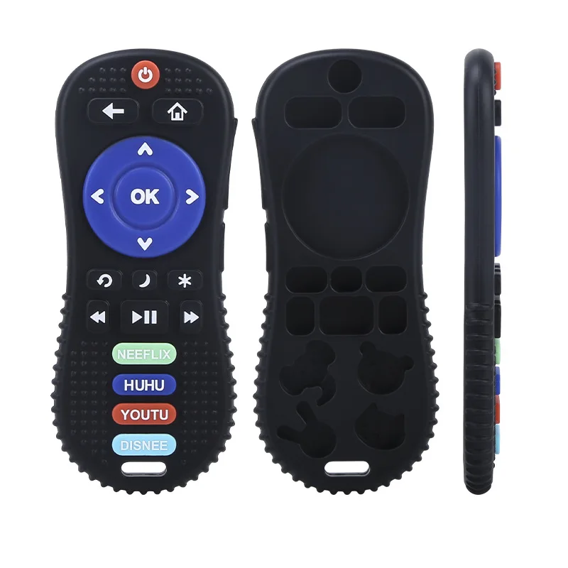 Pt 2023 New Design Tv Remote Control Teether Silicone Video Game ...