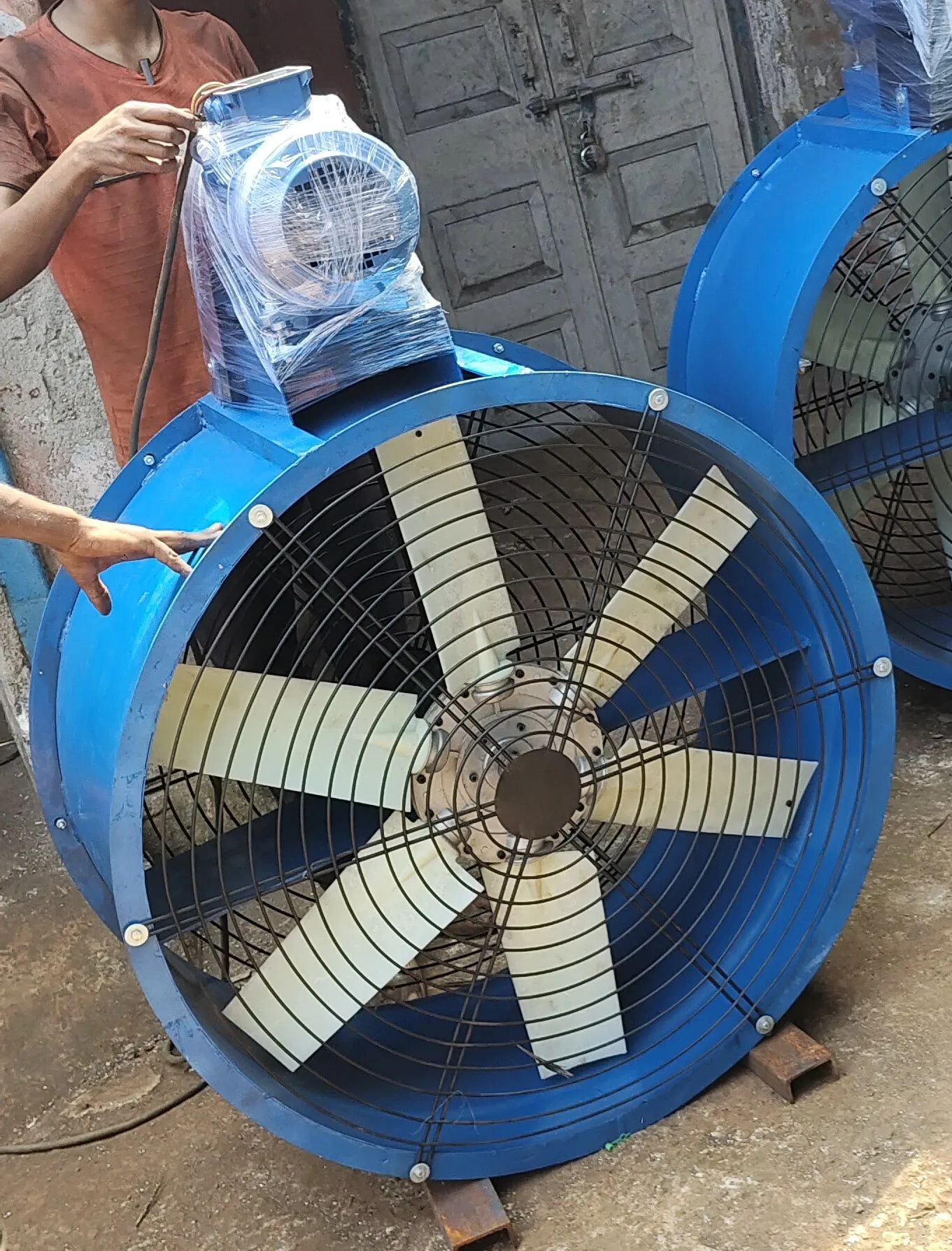 Axial Flow Duct Fan, 1400mm, Aluminium - detail 10