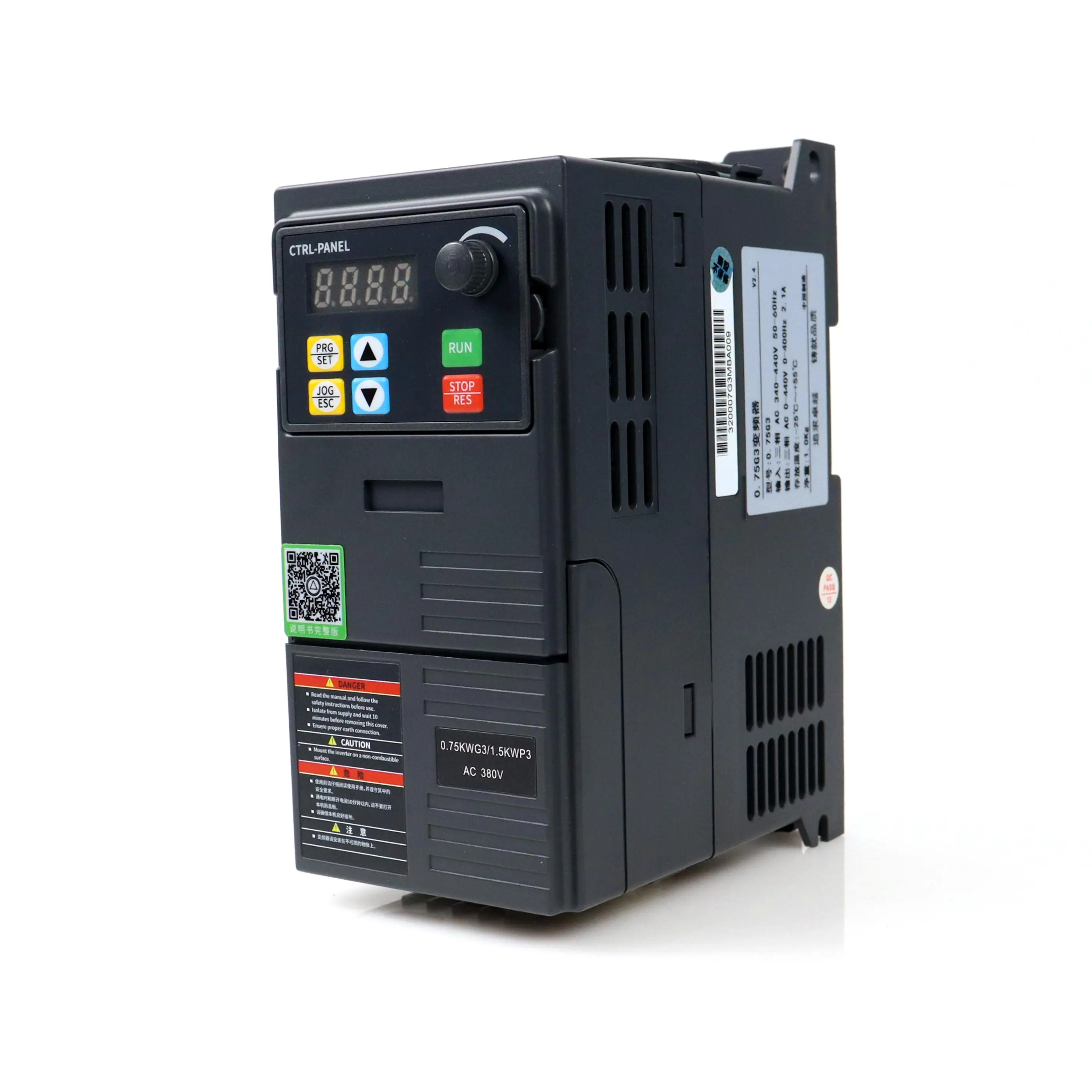 220V VFD Variable Frequency Drive Converter Inverter Single-Phase Pump Motor SMV-320
