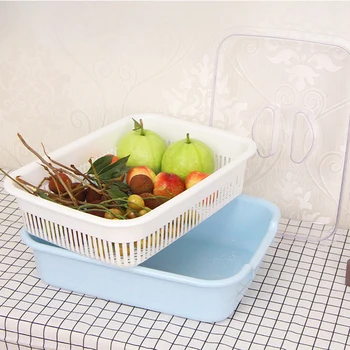 plastic colander with lid