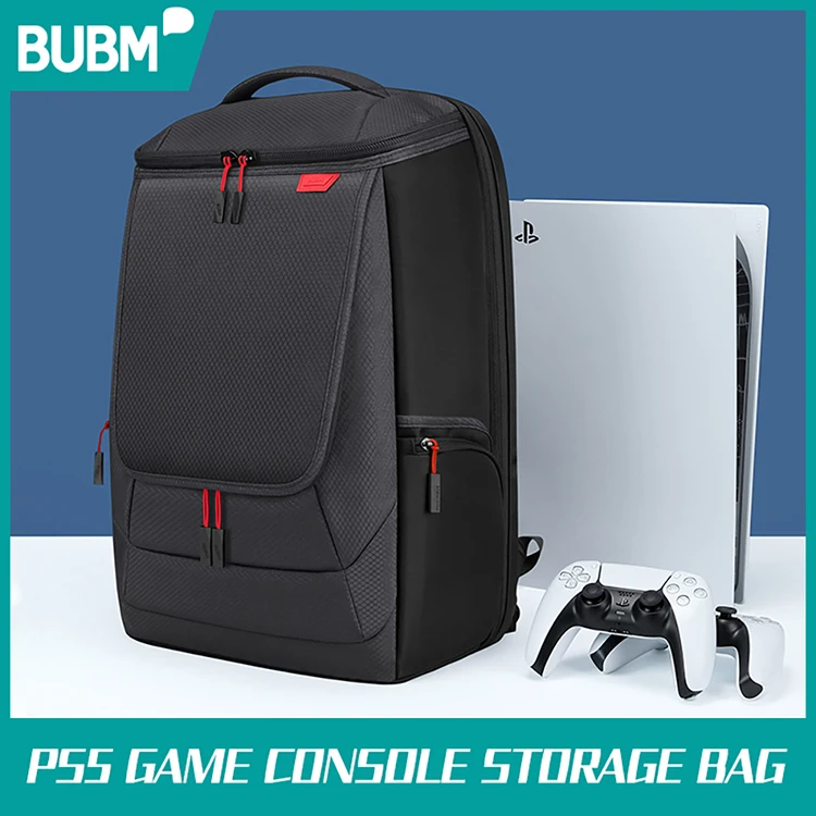 Bubm Custom Travel Carry Games Backpack Back Bag For Sony Ps5 ...