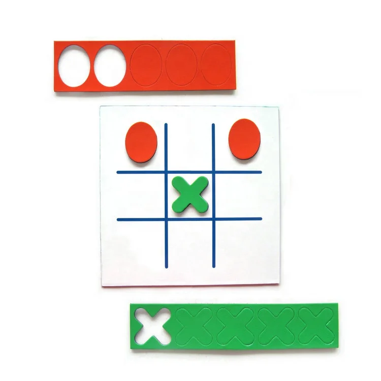 Tic-tac-toe Chess Board Games Magnetic Chess Toys Children's ...