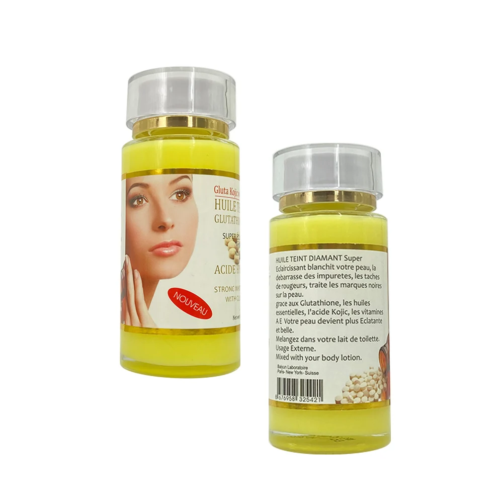 glutathion et peau Gluta Kojic White+100g Comprime With Teint Diamant Skin With Vitamines E And Treat Dark Spots Super Serum face scrub