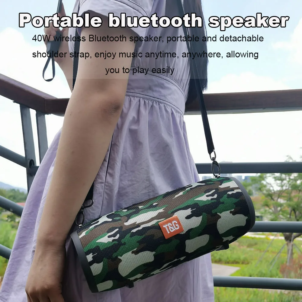 China factory supplied top quality portable wireless bluetooths speaker with microphone - ANKUX.COM
