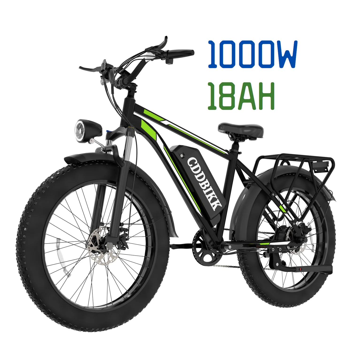 US Stock Duty Free 26" Fat Tire Electric Bike, 1000W, 48V, Max Speed 45km/h - Ideal for Off-Road Cycling, Free Shipping Available US Stock Duty Free 26" Fat Tire Electric Bike, 1000W, 48V, Max Speed 45km/h - Ideal for Off-Road Cycling, Free Shipping Available