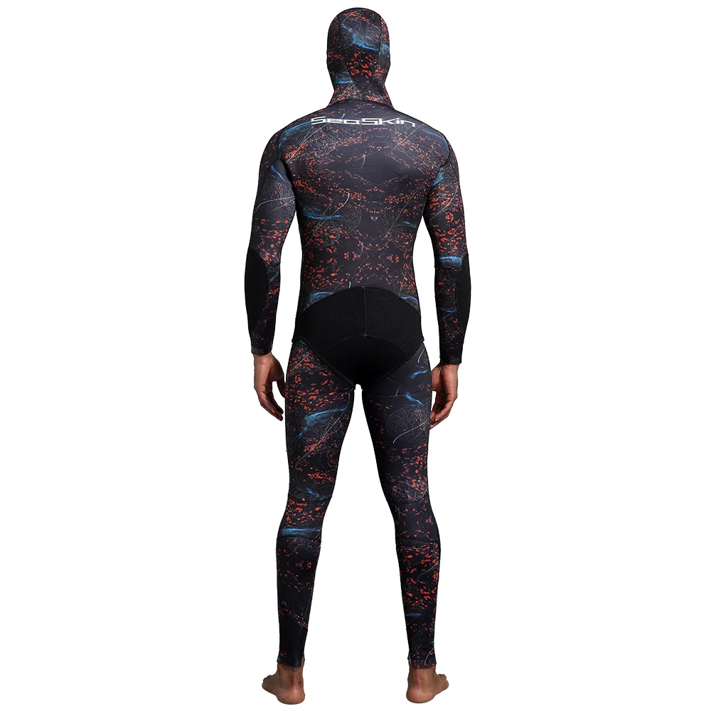 Seaskin 5mm Two Pieces Camouflage Spearfishing Wetsuit Open Cell