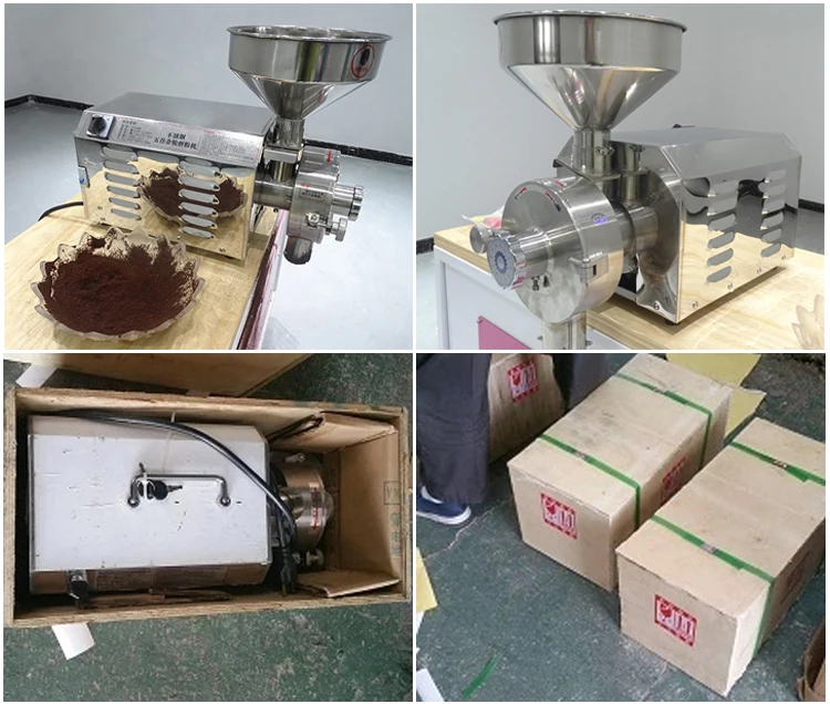 Stainless Steel Commercial Coffee Grinder Machine Industrial Coffee Bean Grinding Machines For