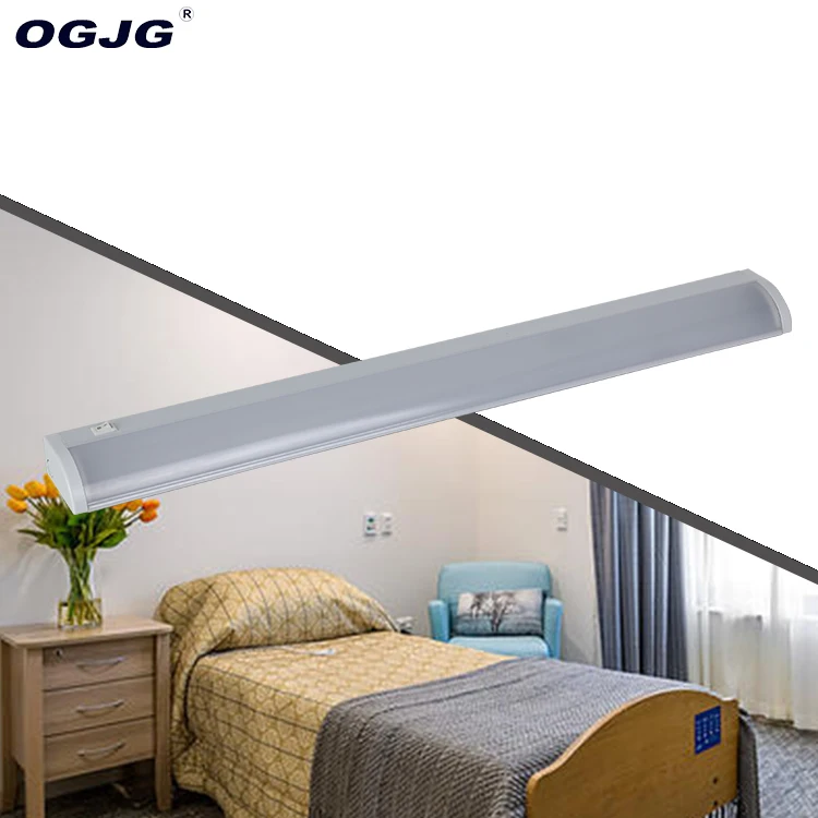 Multifunctional OGJG Linear Wall Light 600Mm Hospital Bed Head Over Bed Linear Light For Aged Care Facility