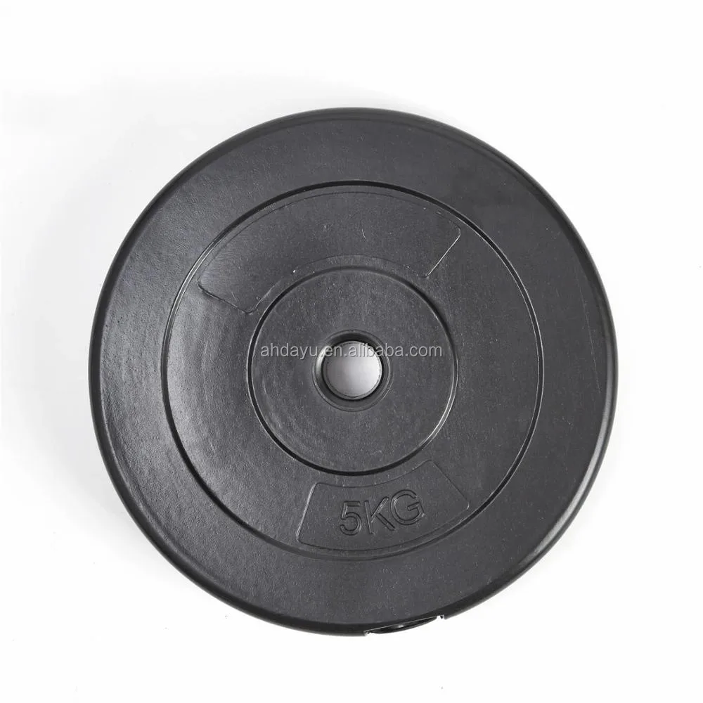 Black Plastic Round Cement Weight Plate/for Dumbbell & Barbell Buy