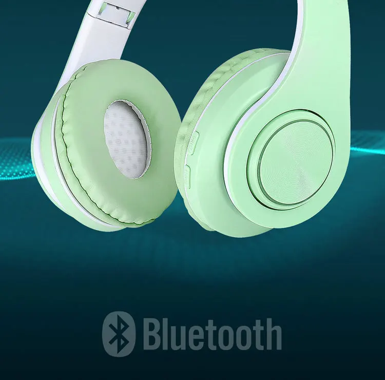 跨境直销P39无线蓝牙耳机可折叠入耳式入耳式深低音游戏玩家动态