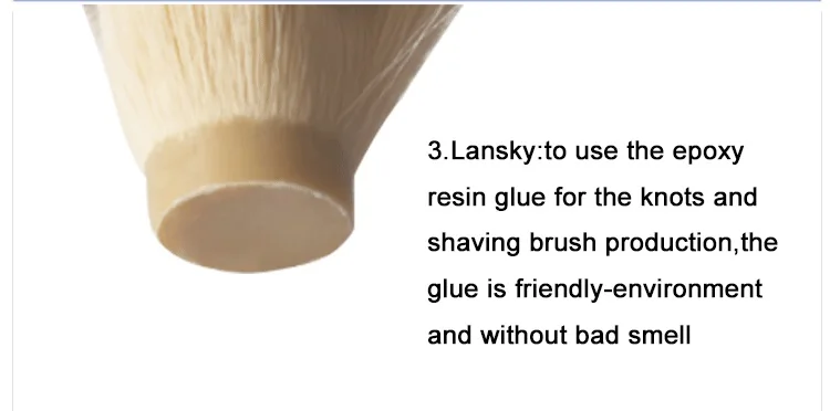 New type color resin handle honeycomb traditional shaving brush synthetic badger black