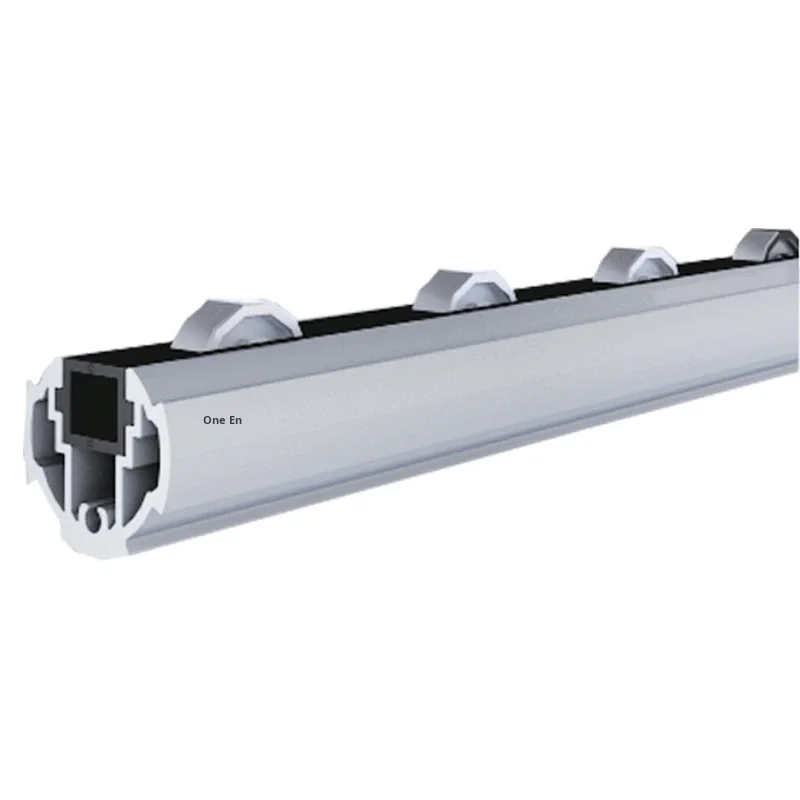 product bearing flow bar black anti static d28 third generation aluminum alloy lean tube sliding roller slide rail grade 1000 series-17