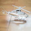 Crystal Model Plane for Table Decoration or Gifts K9 Crystal Plane Model
