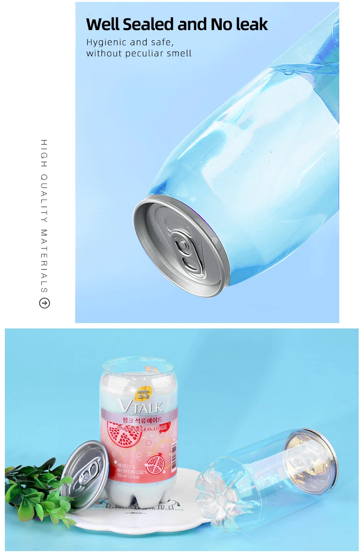 Download 350ml Custom Pet Transparent Soft Drink Can Plastic Soda Can Beverage Can With Easy Open End View Transparent Can For Soda Drink Huihua Product Details From Guangzhou Huihua Packing Products Co Ltd PSD Mockup Templates