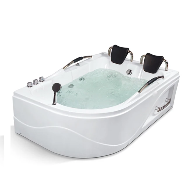 Bathroom 2 Person Whirlpool Acrylic Bathtubs With Double ...