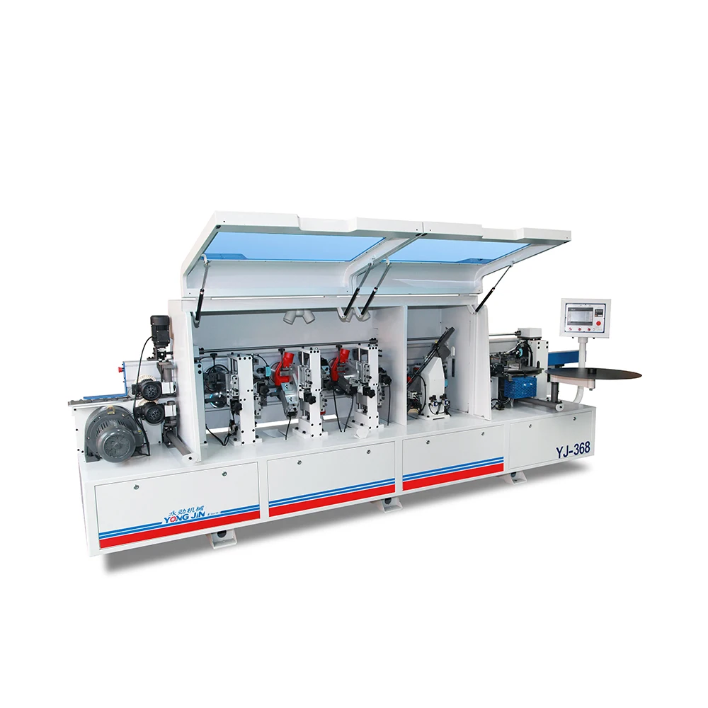 YJ-368 PUR edge banding machine for hot glue high light Acrylic edge strip