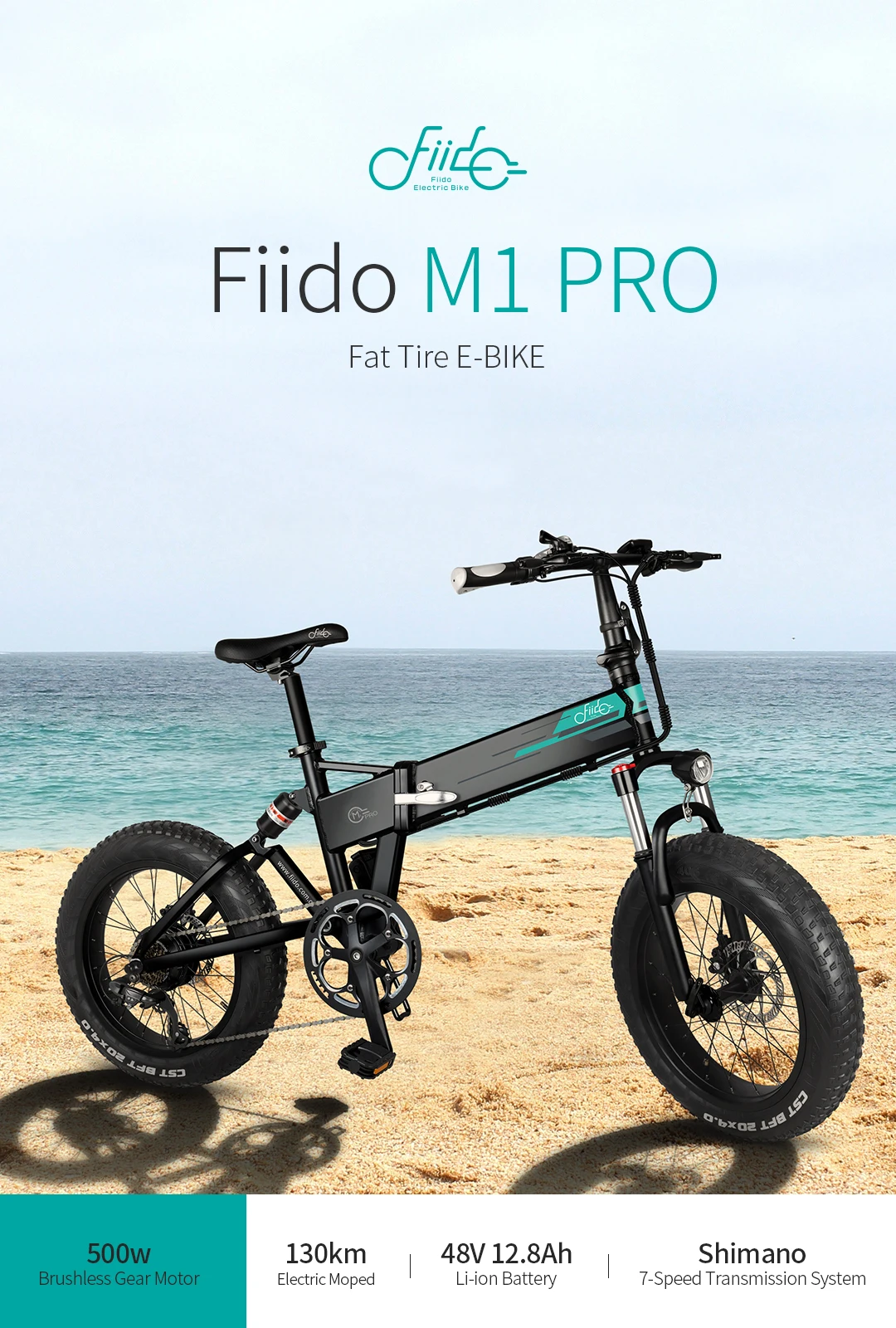 Fiido M1 Pro Folding Electric Bike 20\