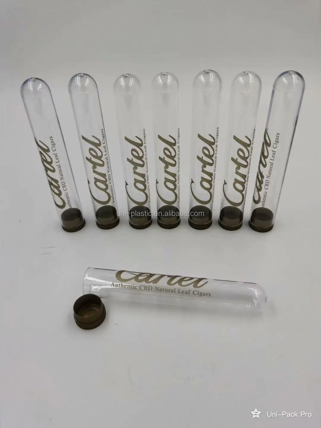 22mm Id X 25mm Od X 145mm H Wholesale Custom Clear Cigar Packaging