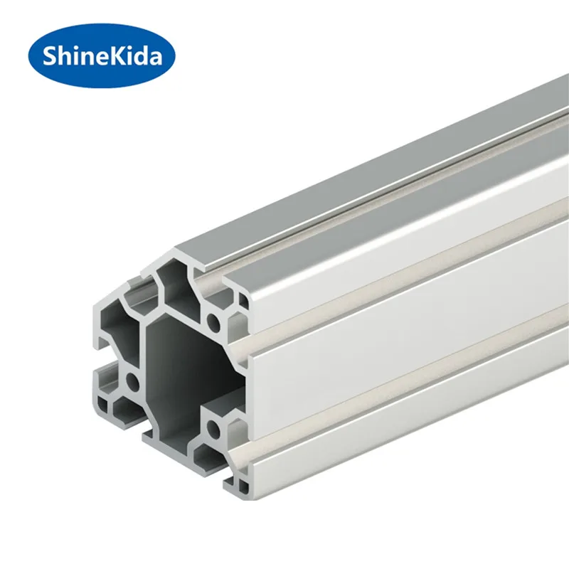 Alu Profile 80x80 Material 80x160 Aluminium Extrusion Aliababa Factory 8080 T Slot Aluminum