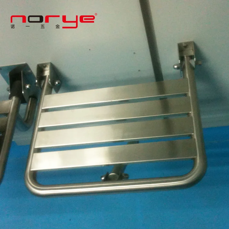 Factory Supplying Wall Mounted Folding Shower Seat Chairs For Disabled