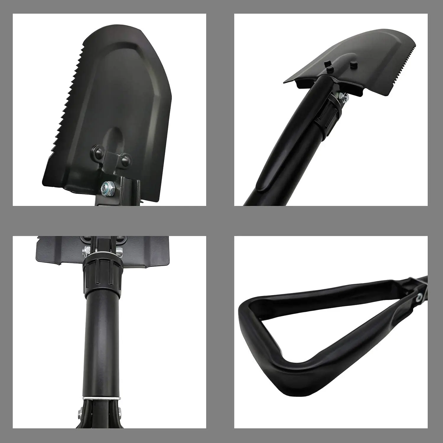 48cm Folding Shovel,Camping Shovels,Portable Survival Shovel For