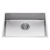 Handbuilt Korean 304 top grade standard curve submount kitchen sink