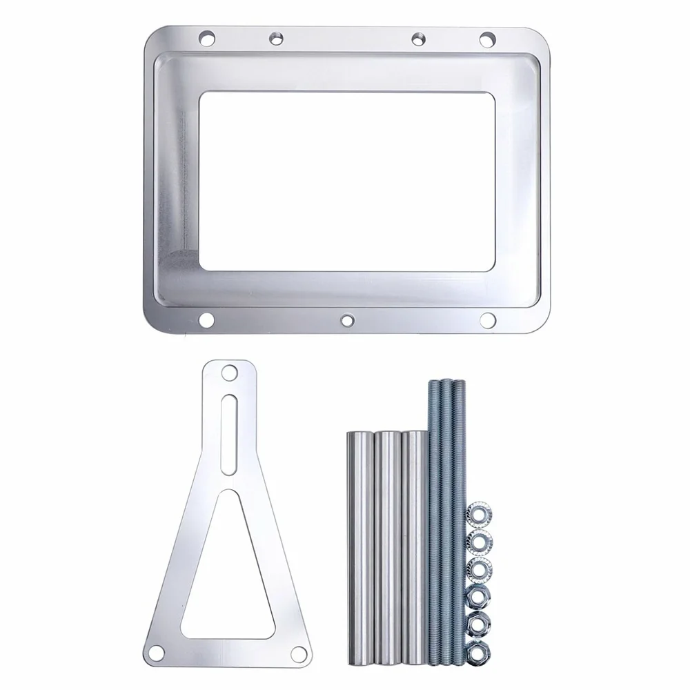 Universal Billet Battery Tray Hold Down Relocation Box Aluminum Holder
