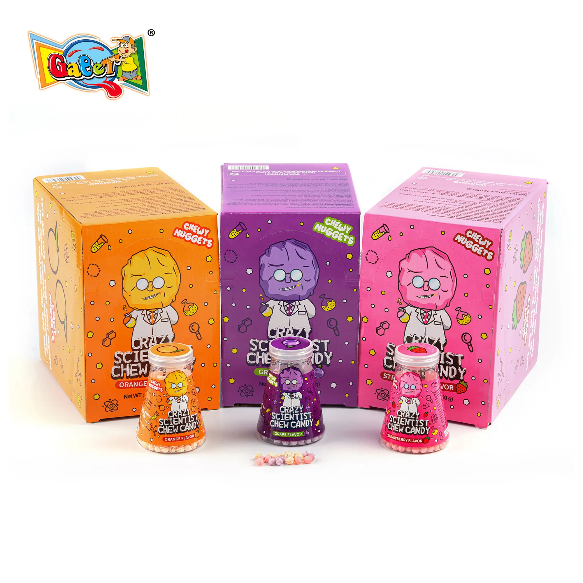 Wholesale Vegan Halal Crazy Scientist Irregular Shape Bottles