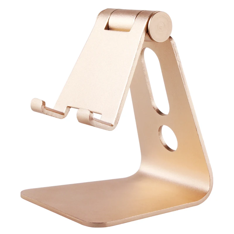 Universal Adjustable Metal Mobile Phone Holder Portable Aluminium Alloy Cell Phone Stand