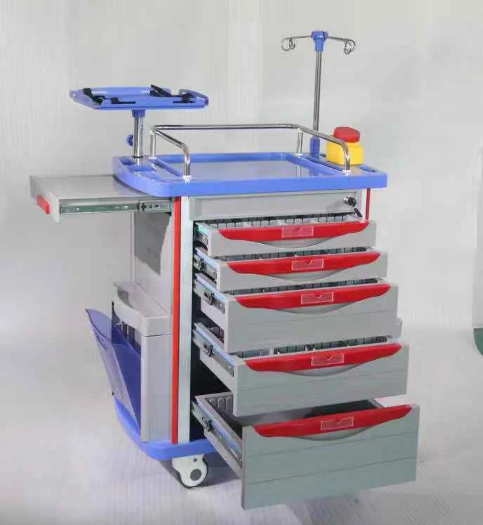 Hospital Trolley Operation Room Emergency Medicine Anesthesia Crash