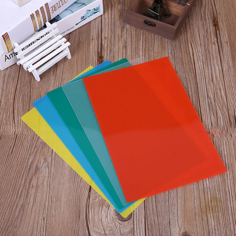 High Quality A4 Size Pvc Binding Cover Colorful Pvc Book Cover Embossed