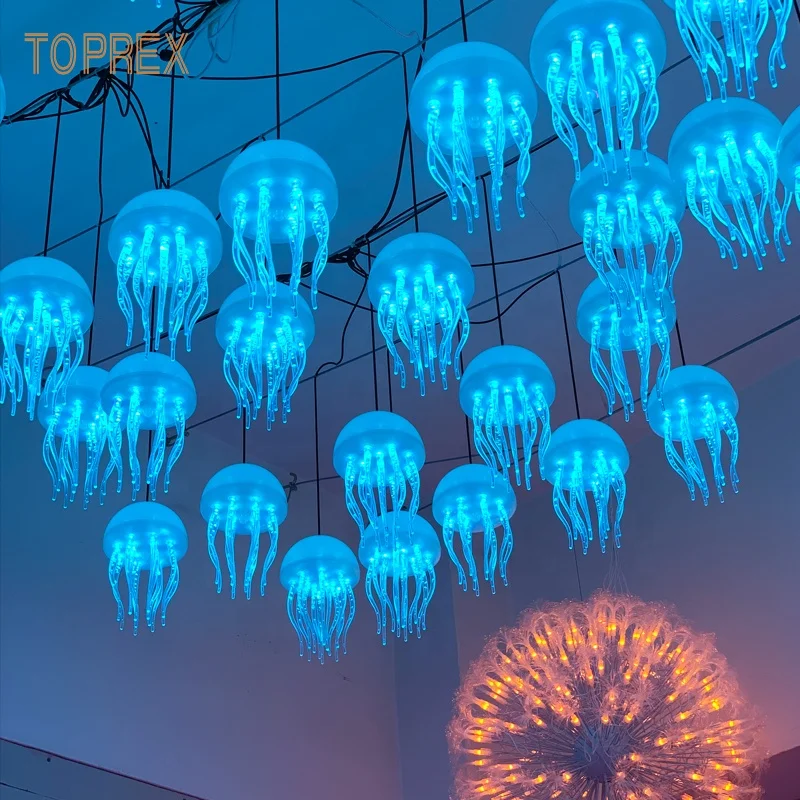 Lighting festival wedding christmas event decorative colourful programmable make good atmosphere lamp jellyfish led light