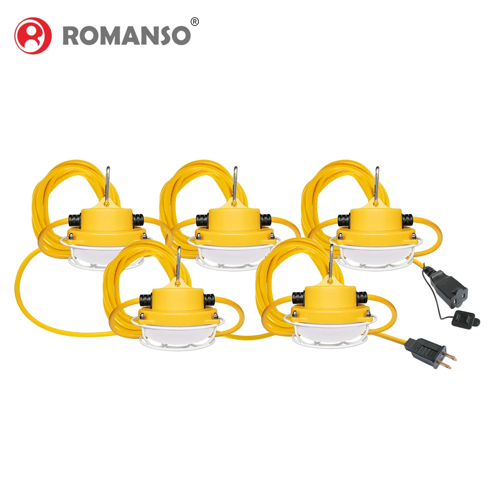 5 Years Warranty 80W Led Temporary Work Light 100Ft Construction String Lights In China Manufacturer
