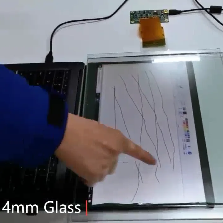 Transparent Interactive Multi Touch Foil Capacitive Touch Foil Support